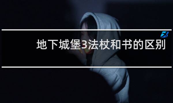 地下城堡3法杖和书的区别