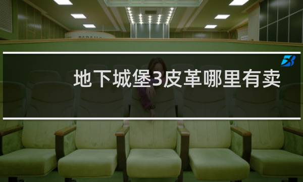 地下城堡3皮革哪里有卖
