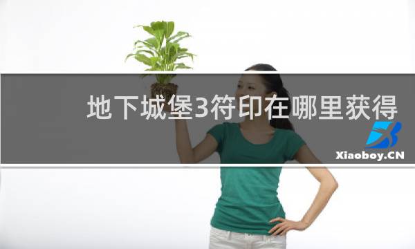 地下城堡3符印在哪里获得