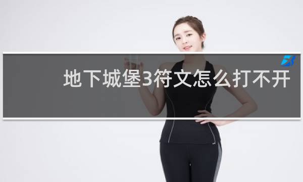 地下城堡3符文怎么打不开
