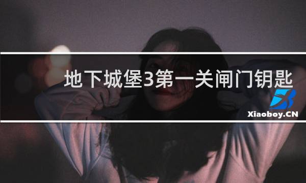 地下城堡3第一关闸门钥匙