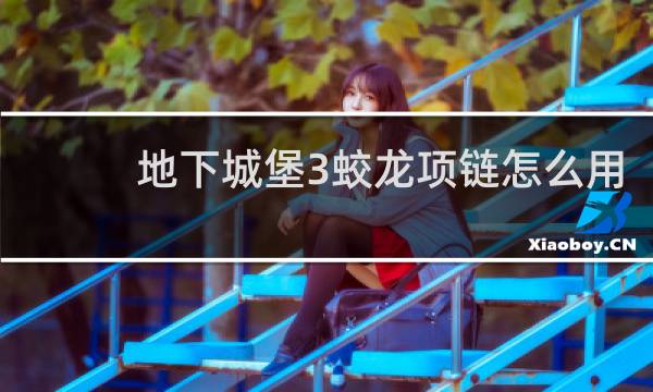 地下城堡3蛟龙项链怎么用
