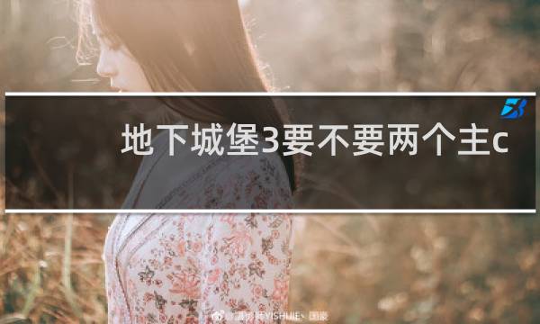 地下城堡3要不要两个主c