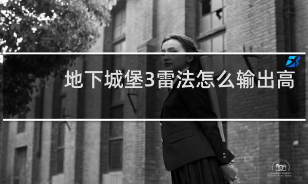 地下城堡3雷法怎么输出高