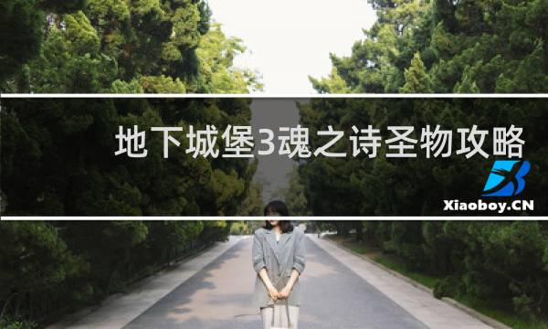 地下城堡3魂之诗圣物攻略