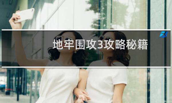 地牢围攻3攻略秘籍