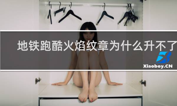 地铁跑酷火焰纹章为什么升不了级