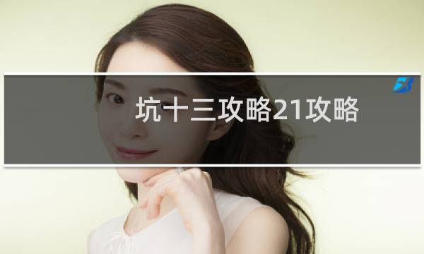 坑十三攻略21攻略