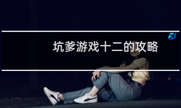 坑爹游戏十二的攻略