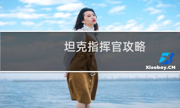 坦克指挥官攻略