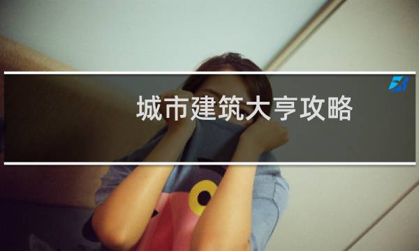 城市建筑大亨攻略