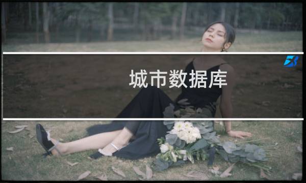 城市数据库