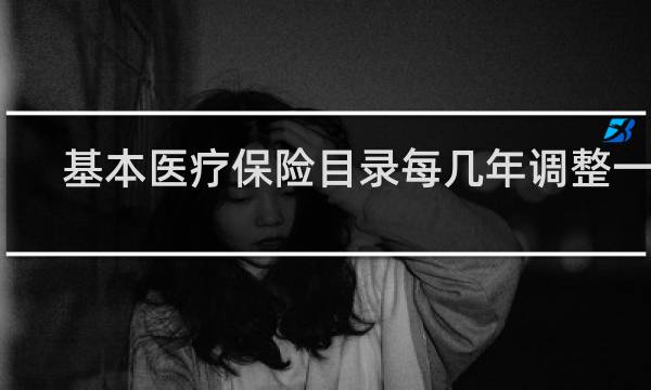 基本医疗保险目录每几年调整一次