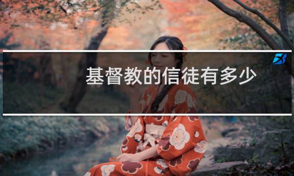 基督教的信徒有多少
