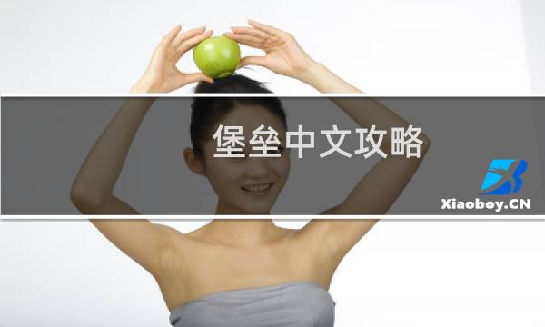 堡垒中文攻略