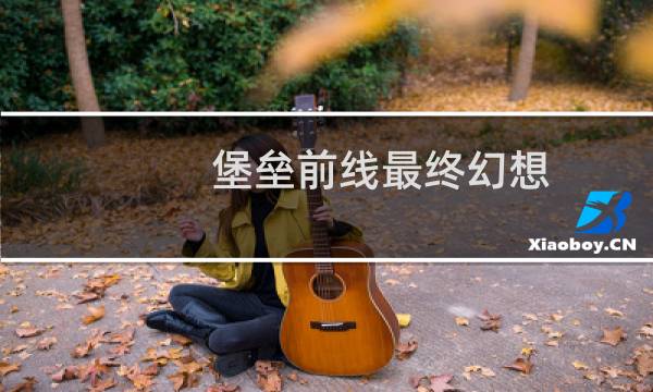 堡垒前线最终幻想