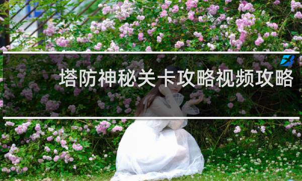 塔防神秘关卡攻略视频攻略