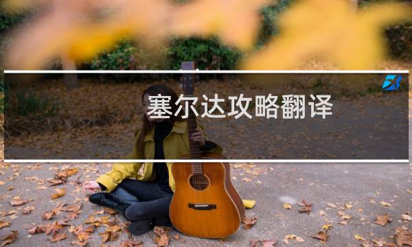 塞尔达攻略翻译