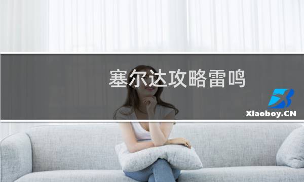 塞尔达攻略雷鸣