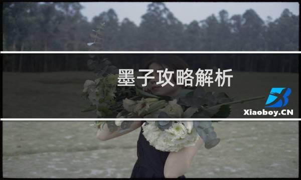 墨子攻略解析