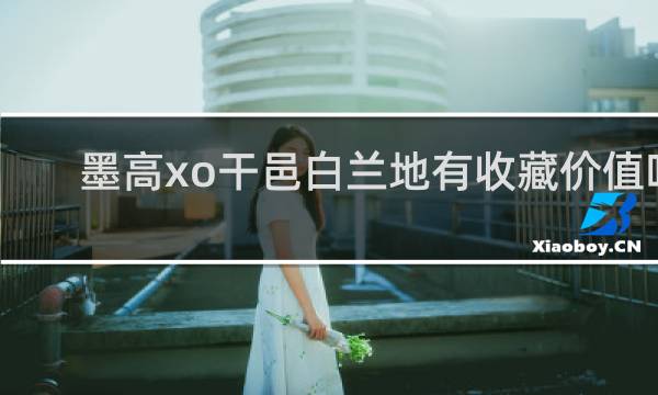 墨高xo干邑白兰地有收藏价值吗