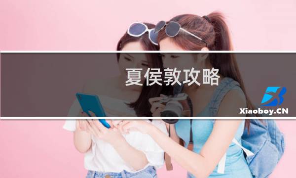 夏侯敦攻略