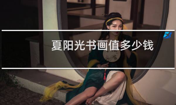 夏阳光书画值多少钱