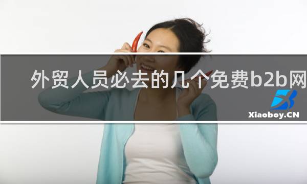 外贸人员必去的几个免费b2b网站