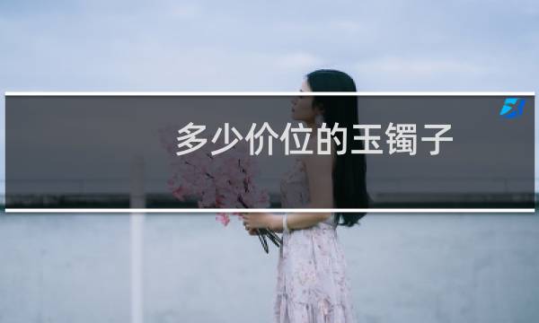 多少价位的玉镯子