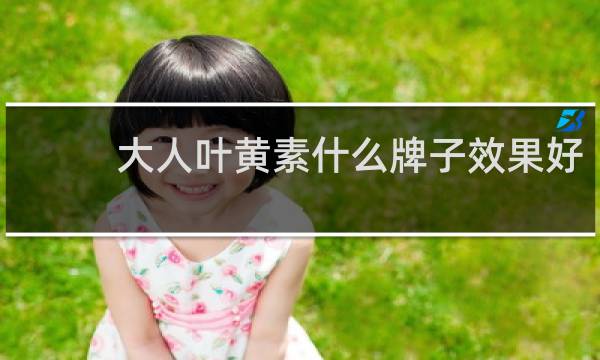 大人叶黄素什么牌子效果好
