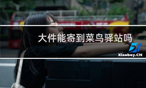大件能寄到菜鸟驿站吗