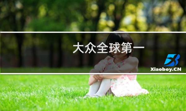 大众全球第一
