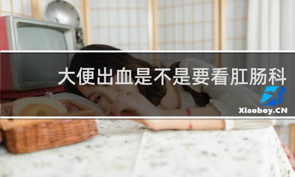 大便出血是不是要看肛肠科