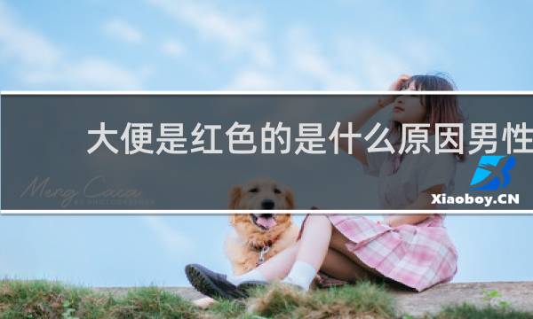 大便是红色的是什么原因男性