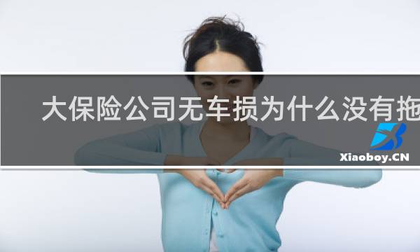 大保险公司无车损为什么没有拖车