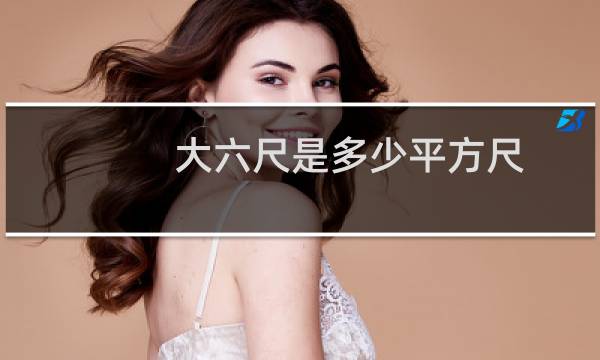 大六尺是多少平方尺