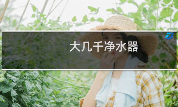 大几千净水器