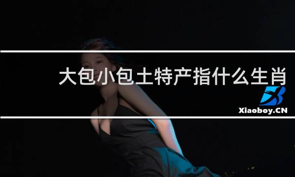 大包小包土特产指什么生肖