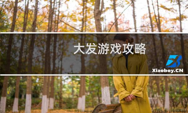 大发游戏攻略