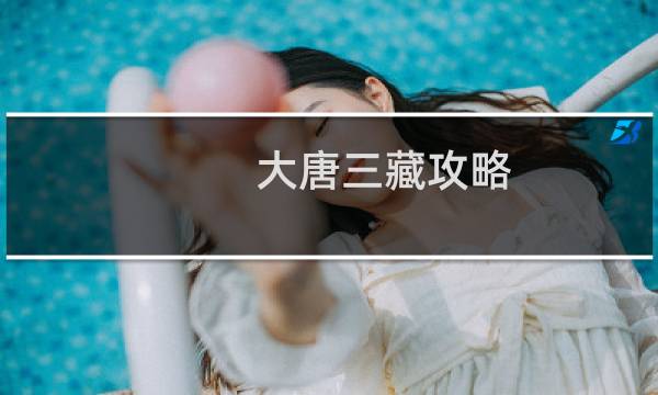 大唐三藏攻略