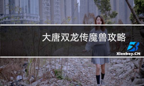 大唐双龙传魔兽攻略