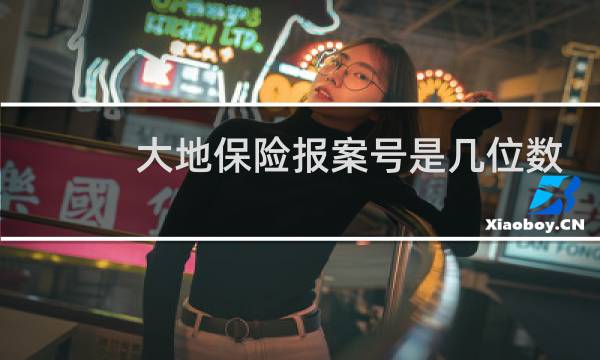 大地保险报案号是几位数