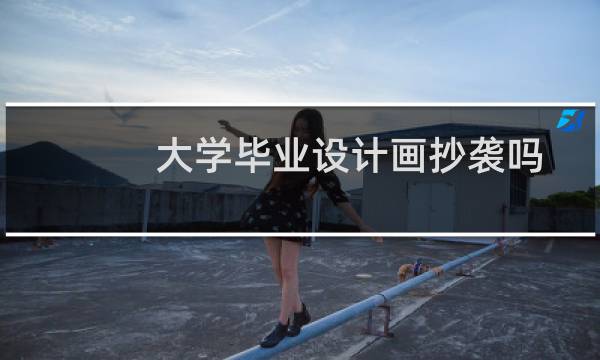 大学毕业设计画抄袭吗