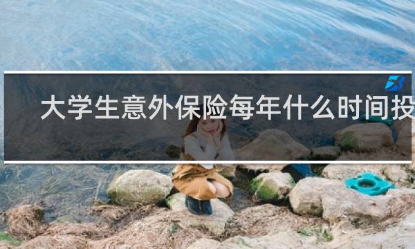 大学生意外保险每年什么时间投保