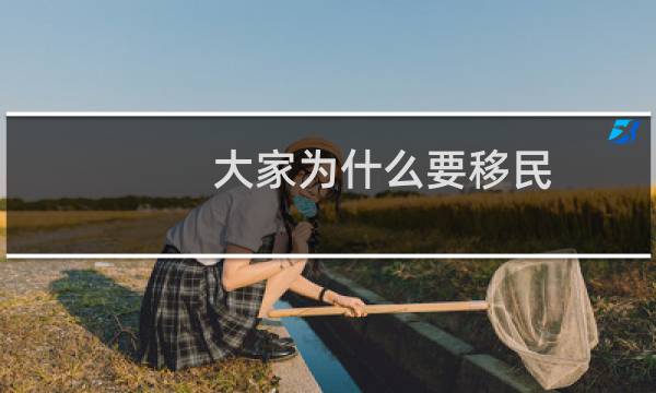 大家为什么要移民