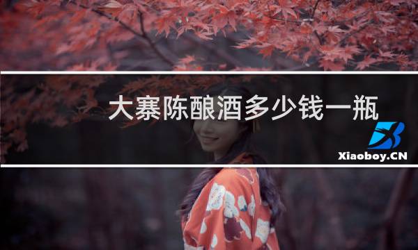 大寨陈酿酒多少钱一瓶