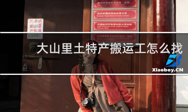 大山里土特产搬运工怎么找