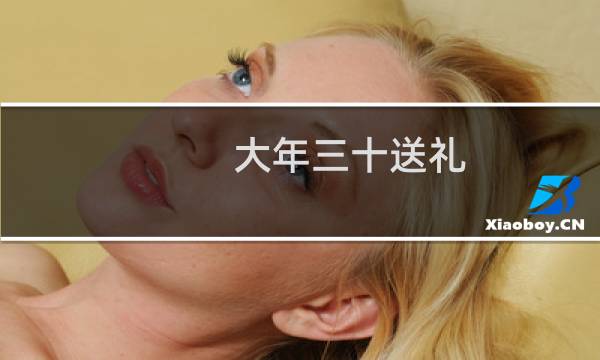 大年三十送礼