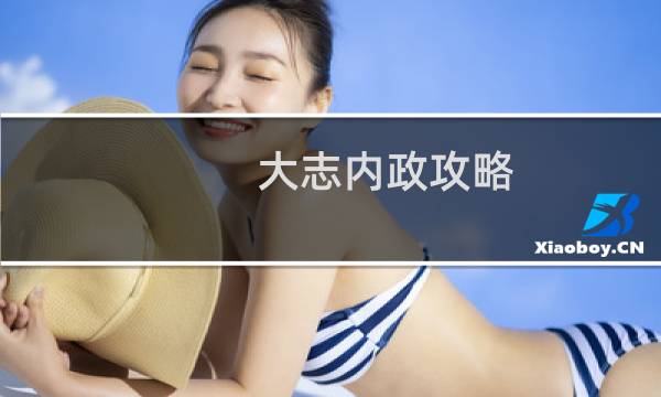 大志内政攻略