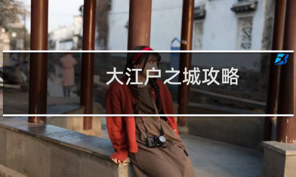 大江户之城攻略